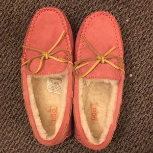 Pink UGG Moccasins